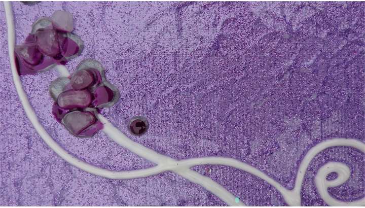 'Trittico fiori phalaenopsis (orchidea rosa) rosa' | Vendita Quadri Online | Quadri moderni | Quadri astratti | Quadri floreali | Quadri dipinti a mano | Gartem Original